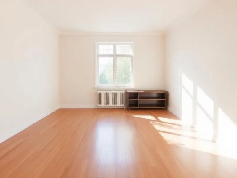 Clean empty room after furniture removal in Toronto home — space cleared by Westside Movers junk hauling service